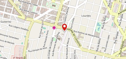 Hofbräuhaus Belo Horizonte no mapa