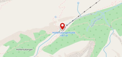 Höllentalangerhütte on map