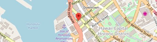 Honolulu Cafe en el mapa