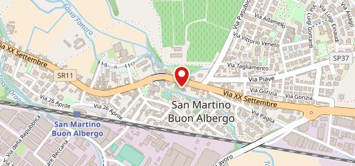 Hosteria Moderna - San Martino Buon Albergo en el mapa