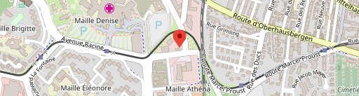 Hôtel Athena Restaurant & Spa Strasbourg on map