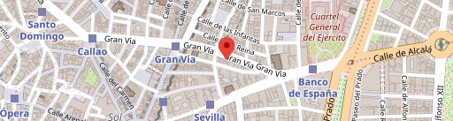 Hotel Catalonia Puerta Del Sol Restaurant on map