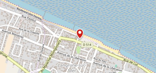 Hotel Restaurant de la Mer на карте