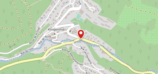 Hotel Des Vosges Klingenthal on map