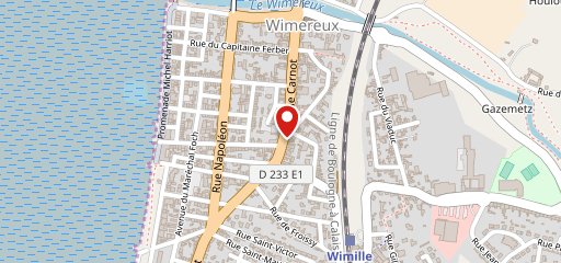 Hôtel De Wimereux on map