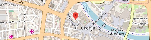 ibis Skopje City Center auf Karte