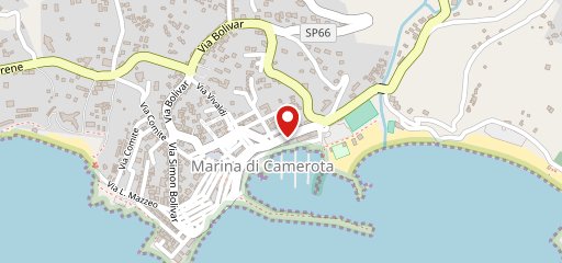 Hotel la Scogliera - Marina di Camerota sulla mappa