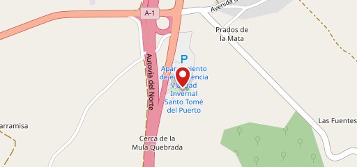Hotel Restaurante Mirasierra en el mapa