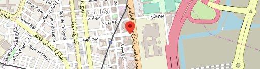 Sky Bar Novotel Hotel Tunis on map
