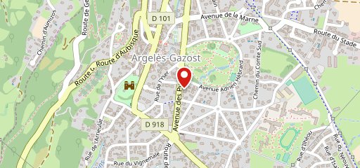 HOTEL Restaurant du Gabizos on map