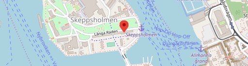 Hotel Skeppsholmen en el mapa