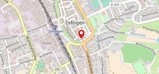 City Pizza Zofingen sulla mappa