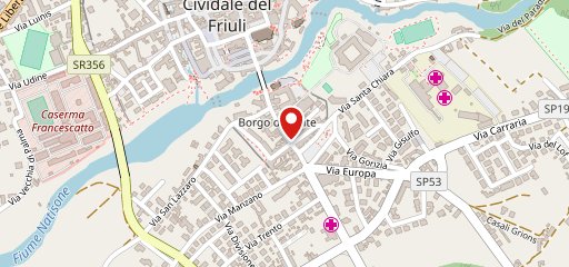 House Of Pizza E Kebab Cividale на карте
