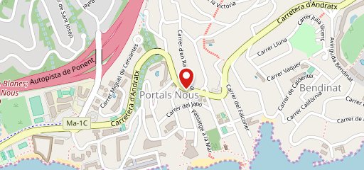 Il Tano Portals Nous Restaurante y Pizzeria на карте