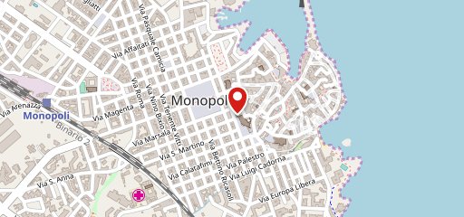 Pizzeria Paninoteca Il Triangolo dal 1997 - Monopoli on map