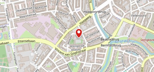 Restaurant @ Ingenhousz Breda en el mapa