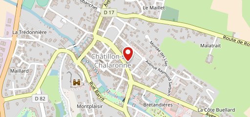 Instant Pizza Châtillon-sur-Chalaronne на карте