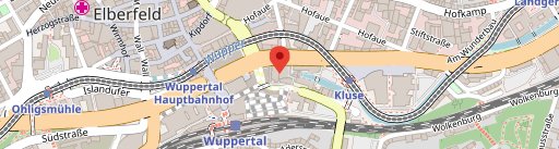 Flemings Hotel Wuppertal-Central en el mapa