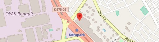 Özgen Ekspres - Korupark en el mapa