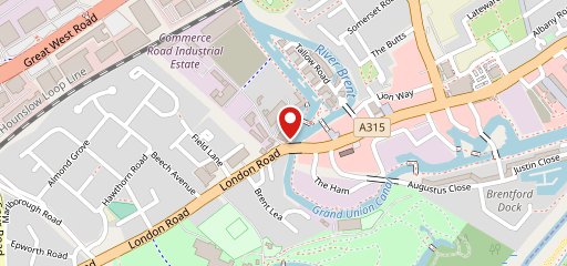 Holiday Inn London - Brentford Lock, an IHG Hotel on map