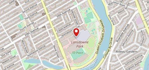 Jack Astor's - Lansdowne Park sur la carte