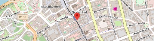 Jack the Ripperl Linz - Taubenmarkt on map