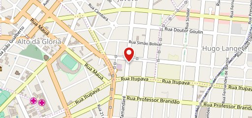 Jacobina Bar no mapa