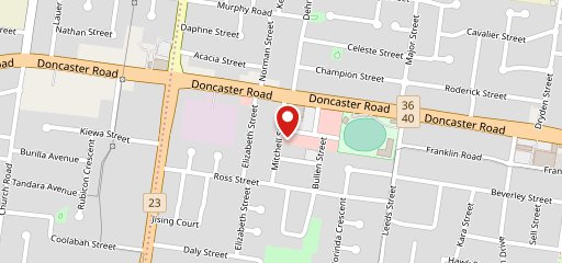 Jonker Street Restaurant Doncaster East on map