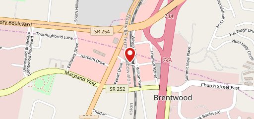 Juice Bar - Brentwood en el mapa