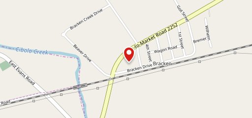Bracken Creekside Saloon en el mapa