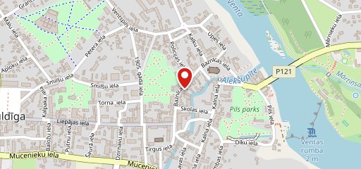 Cafe CIRCUS PIZZA Kuldiga on map