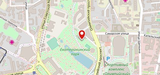 Екатерининский дворец на карте