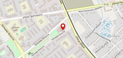 Кафе ОАО Мозырский НПЗ на карте