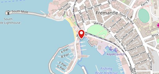 Kailis Fishmarket Cafe en el mapa