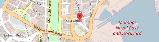 The Irish House, Kala Ghoda on map