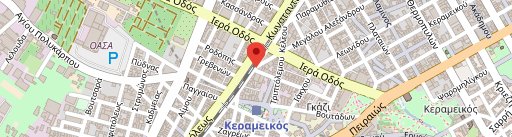 «Κανέλλα» Οινομαγειρείον (Κεραμεικός - Γκάζι, Αθήνα) en el mapa