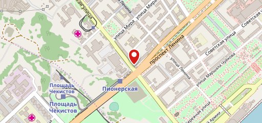 Bar "Pyatnitsa" on map