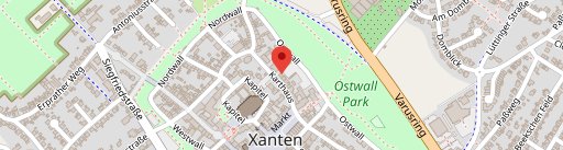 Karthaus Xanten on map