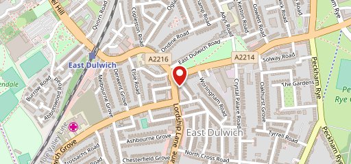 East Dulwich Tavern on map