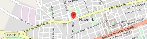 Restaurante Kebap Novelda en el mapa
