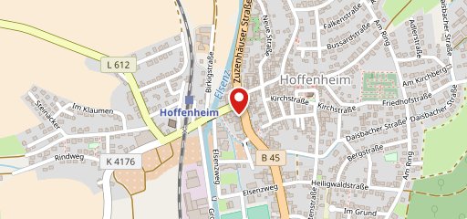 Kebaphaus Hoffenheim sur la carte
