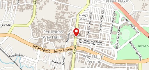 KFC Way Halim Lampung en el mapa