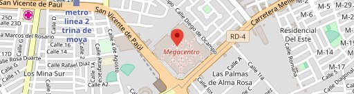 KFC • Megacentro en el mapa
