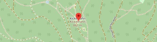 Berggaststätte Kickelhahn on map