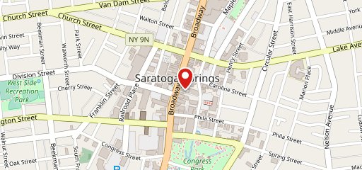 Kilwins Saratoga Springs on map