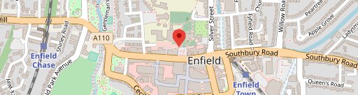 The Kings Head Enfield en el mapa