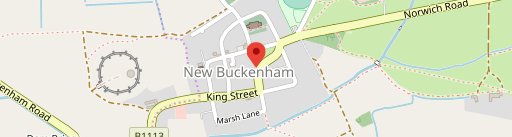 The Kings Head New Buckenham en el mapa