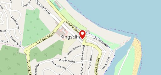 Kingscliff Pizza and Pasta on map