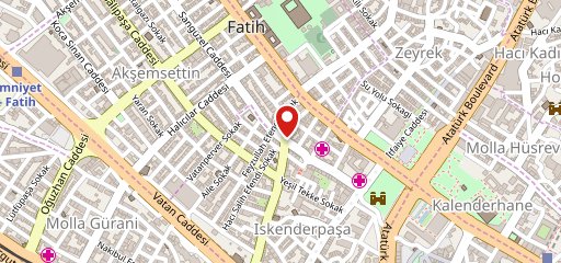 Kıztaşı Muhallebicisi - Fatih Doğal Yoğurt on map