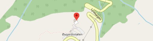 Kjerag (Øygardstøl) on map